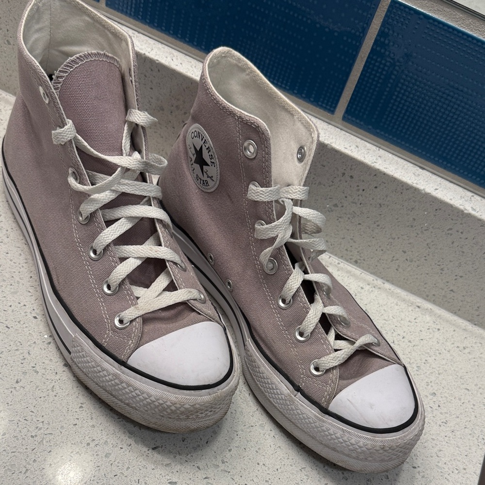 Converse Chuck Taylor All-Star Lift Platform High Clay Coloring